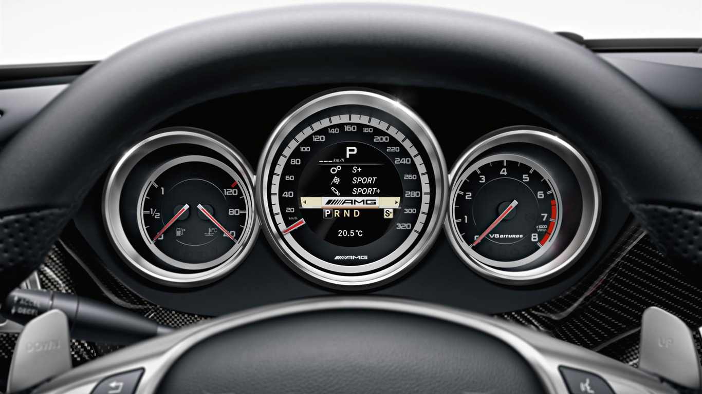 Mercedes-Benz CLS63 AMG - 2010 fonds d'écran HD #28 - 1366x768