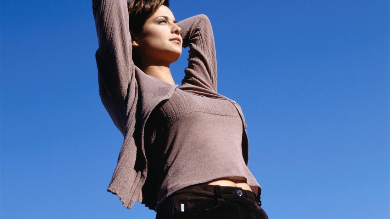 Catherine Bell beautiful wallpaper #22 - 1366x768