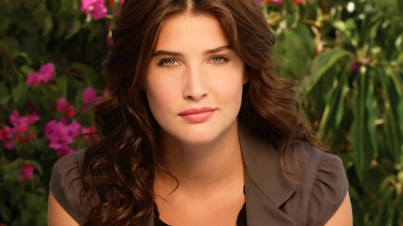 Cobie Smulders krásnou tapetu #10 - 1366x768