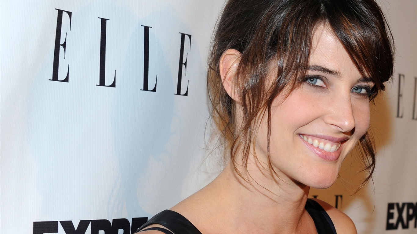 Cobie Smulders krásnou tapetu #15 - 1366x768
