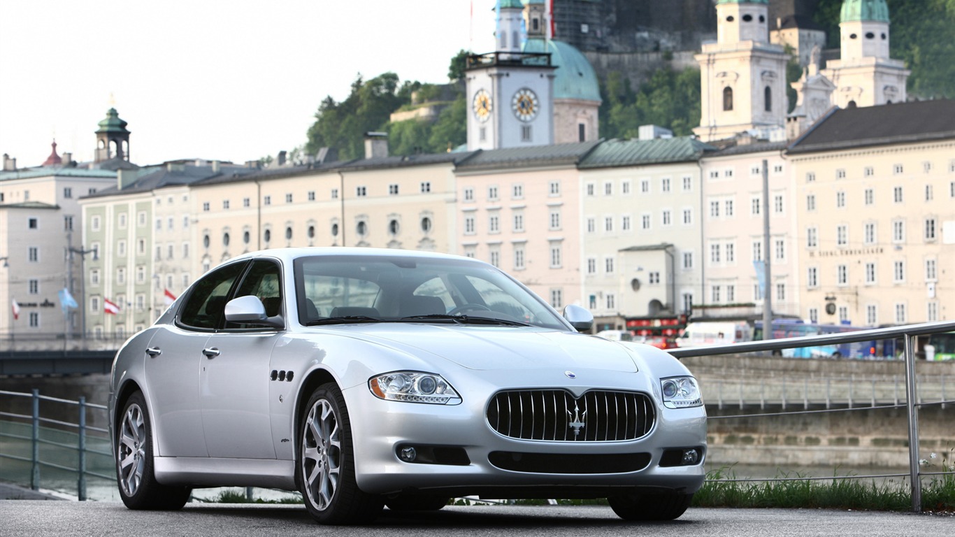 Maserati Quattroporte - 2008 瑪莎拉蒂 #1 - 1366x768