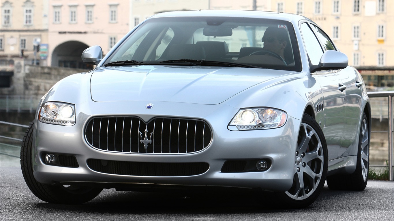 Maserati Quattroporte - 2008 HD papel tapiz #7 - 1366x768