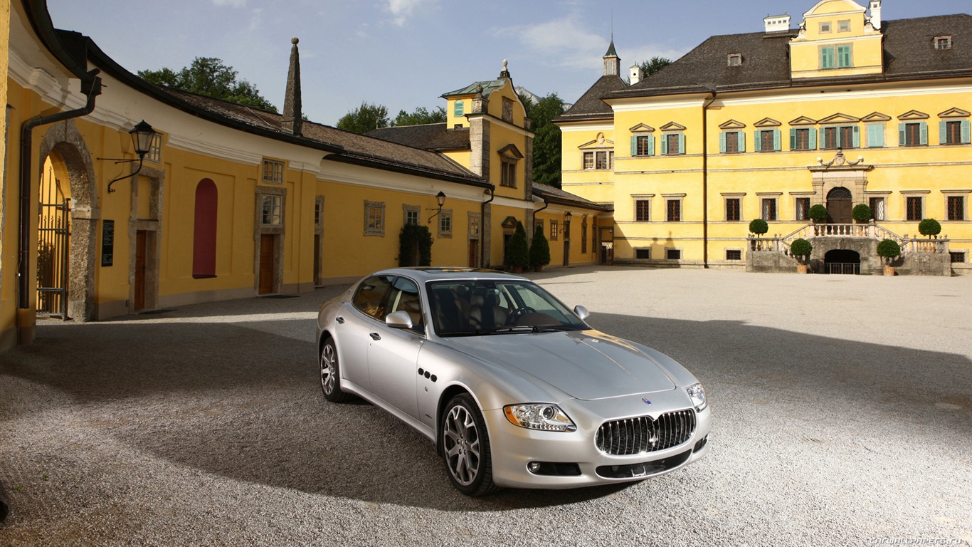 Maserati Quattroporte - 2008 HD papel tapiz #12 - 1366x768