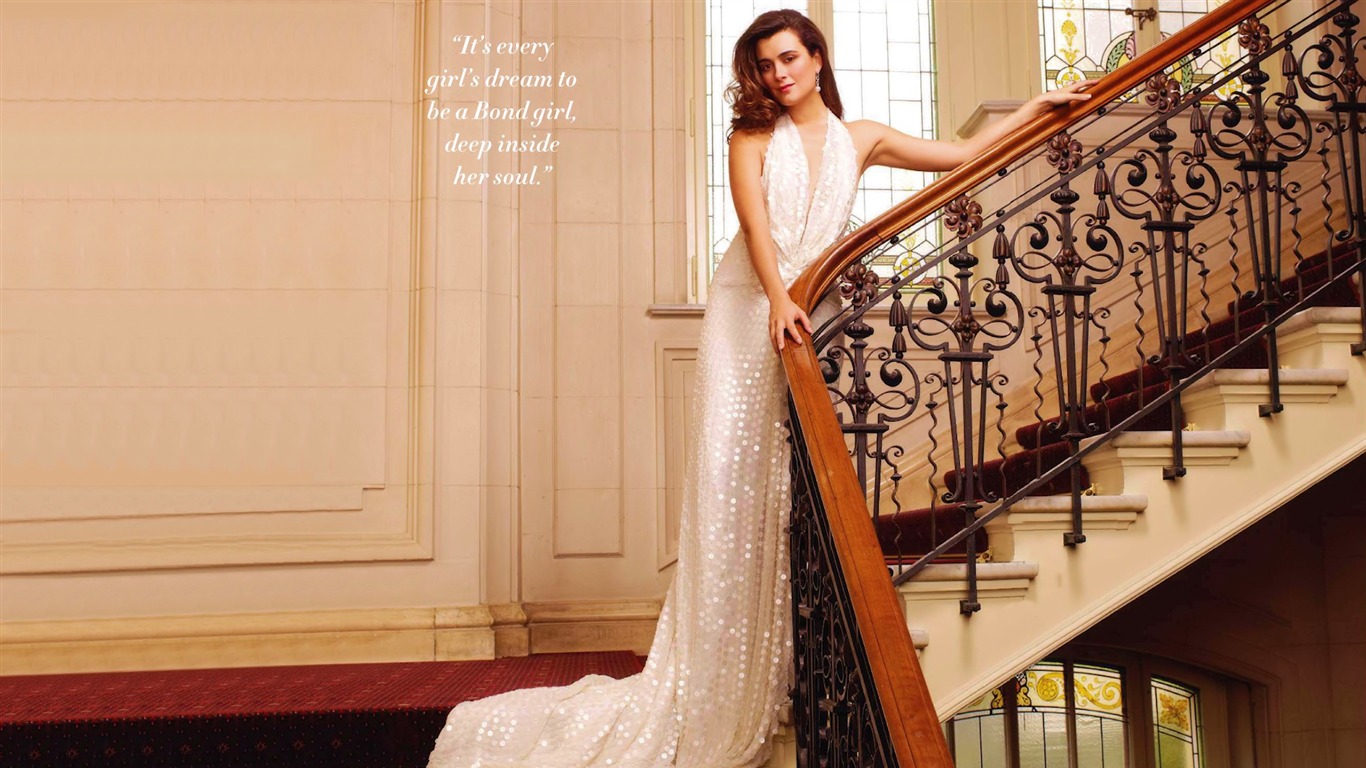Cote de Pablo 蔻特·德·帕布羅 美女壁紙 #2 - 1366x768