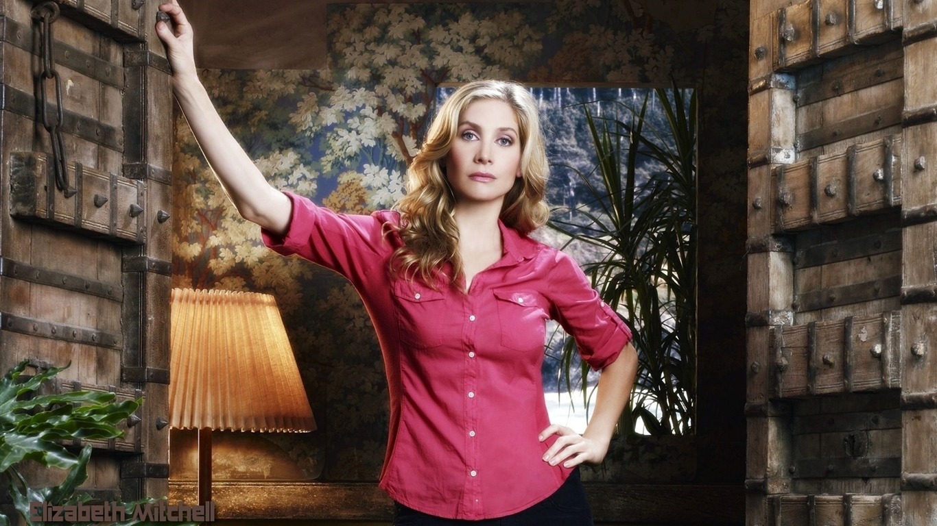 Elizabeth Mitchell beautiful wallpaper #6 - 1366x768