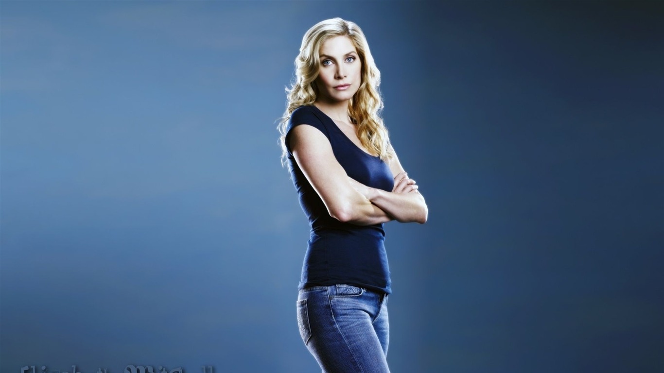 Elizabeth Mitchell krásnou tapetu #10 - 1366x768