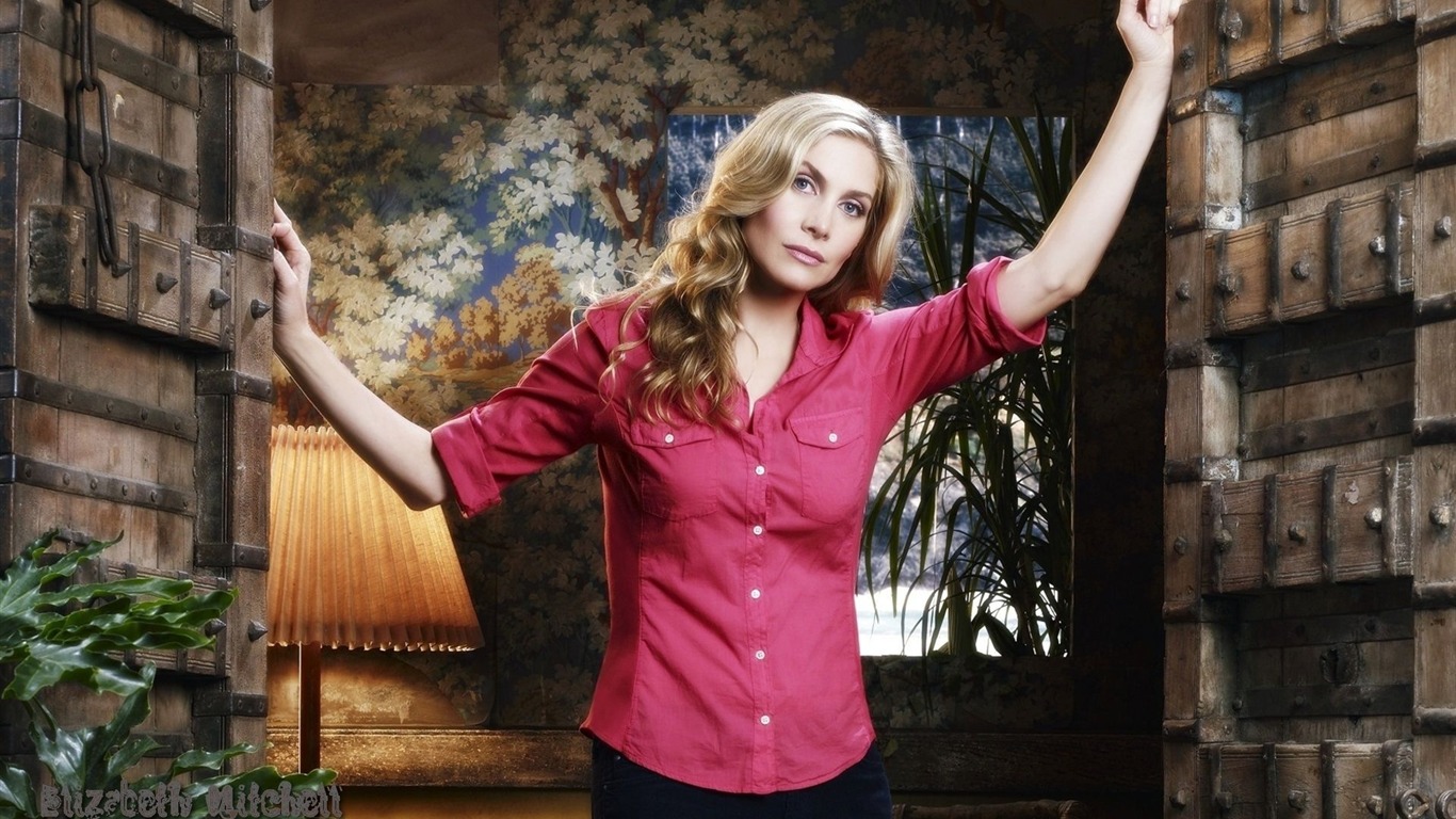 Elizabeth Mitchell 伊麗莎白·米切爾美女壁紙 #11 - 1366x768