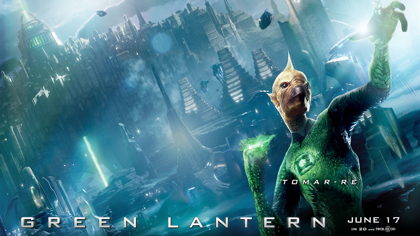 2011 Green Lantern 绿灯侠 高清壁纸2 - 1366x768