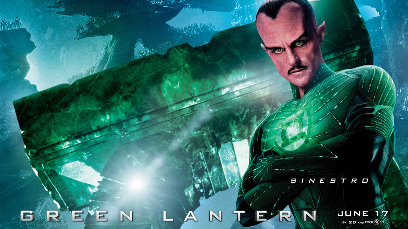 2011 Green Lantern 綠燈俠 高清壁紙 #3 - 1366x768