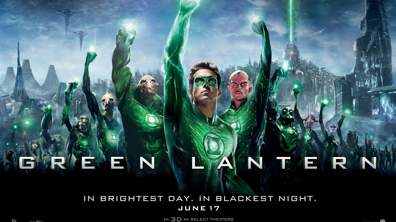 2011 Green Lantern 绿灯侠 高清壁纸7 - 1366x768