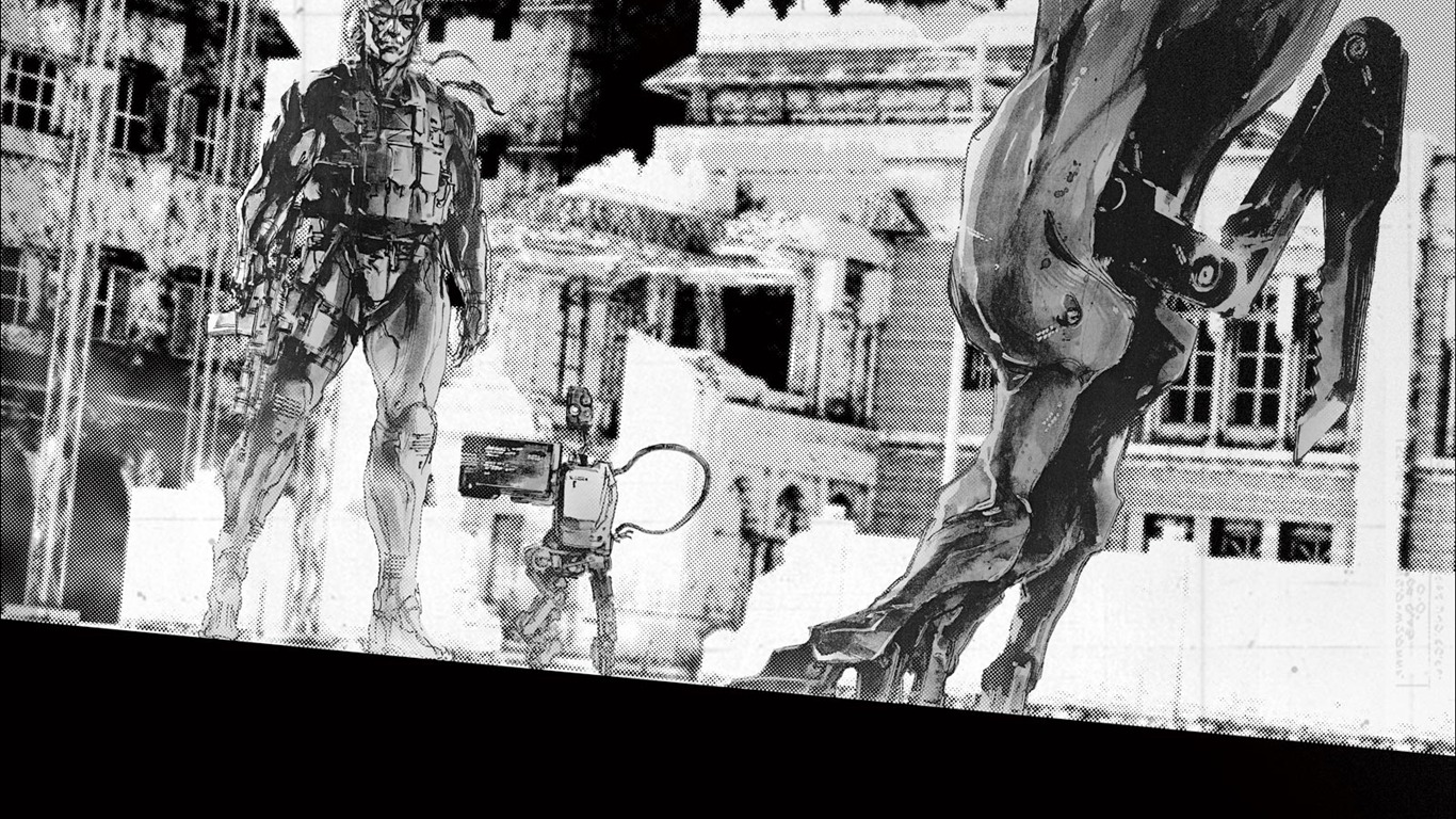 Metal Gear Solid 4: Guns of Patriots tapet #4 - 1366x768