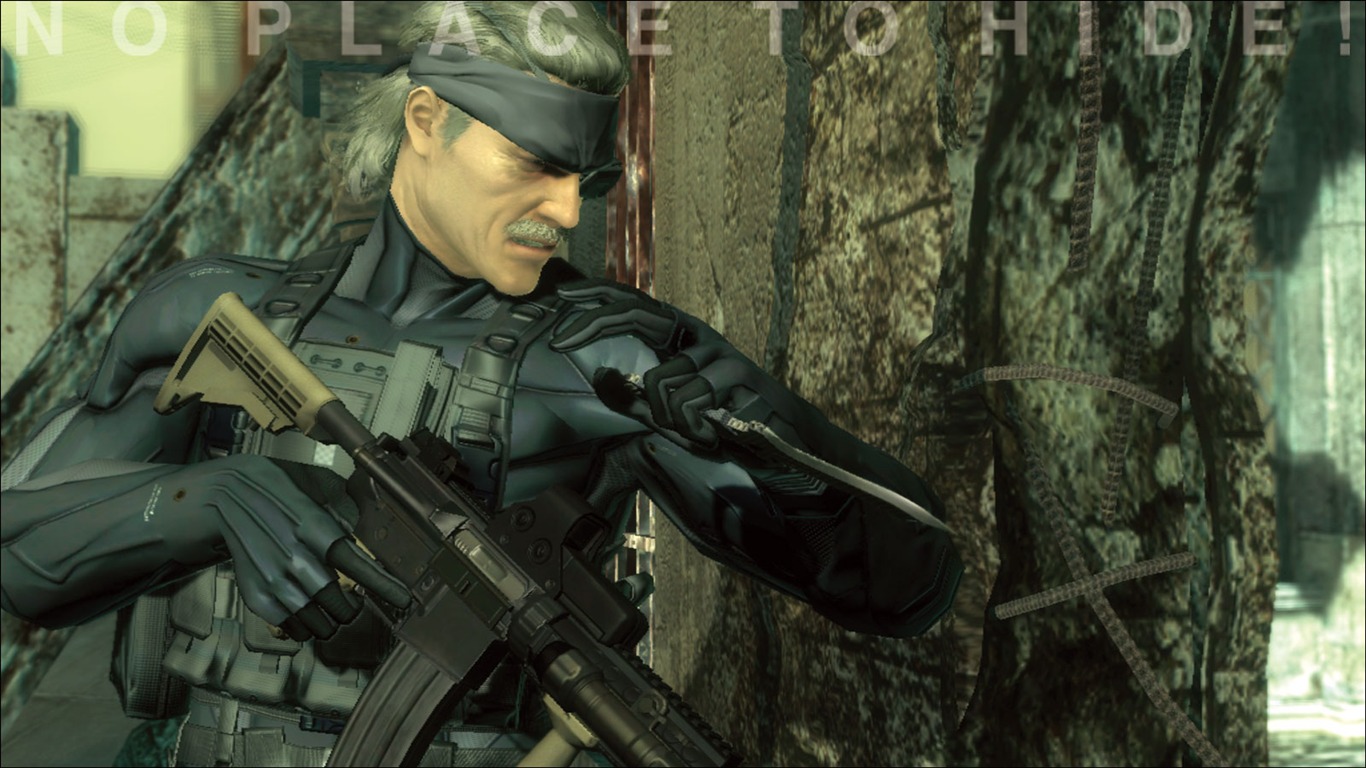 Metal Gear Solid 4: Guns of Patriots tapet #5 - 1366x768