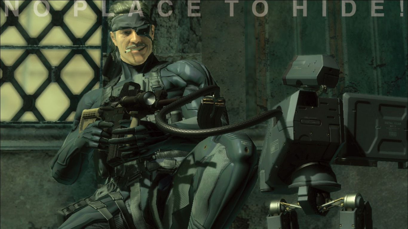 Metal Gear Solid 4: Guns of Patriots tapet #12 - 1366x768