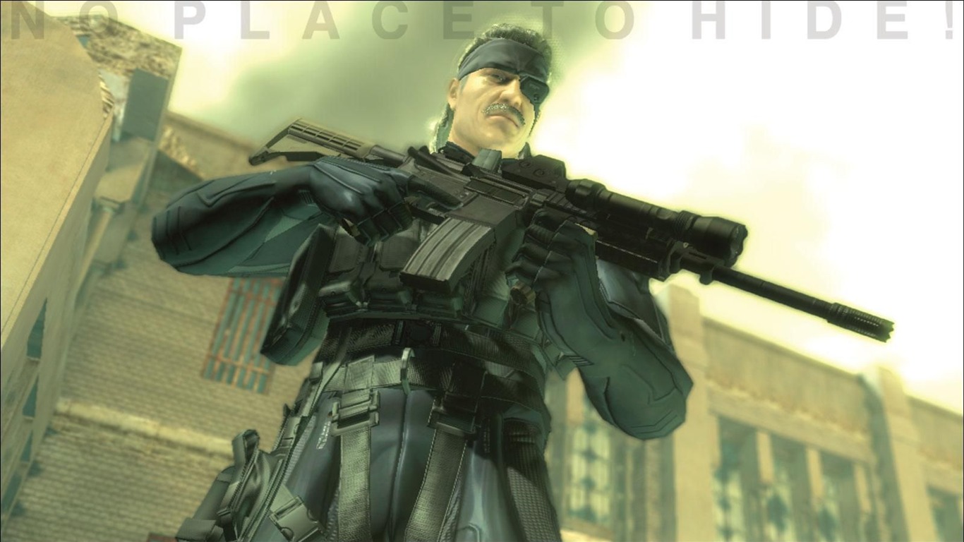 Metal Gear Solid 4: Guns of Patriots los fondos de pantalla #13 - 1366x768