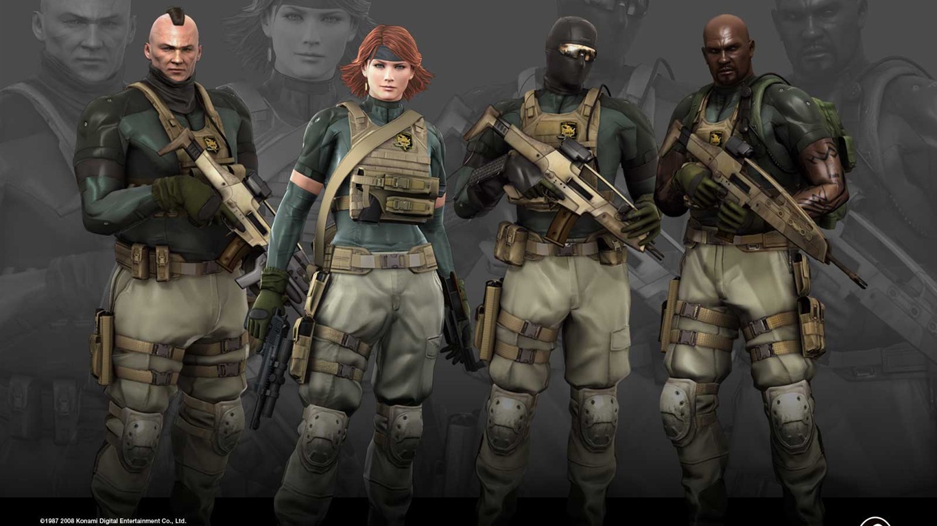 Metal Gear Solid 4: Guns of Patriots los fondos de pantalla #14 - 1366x768