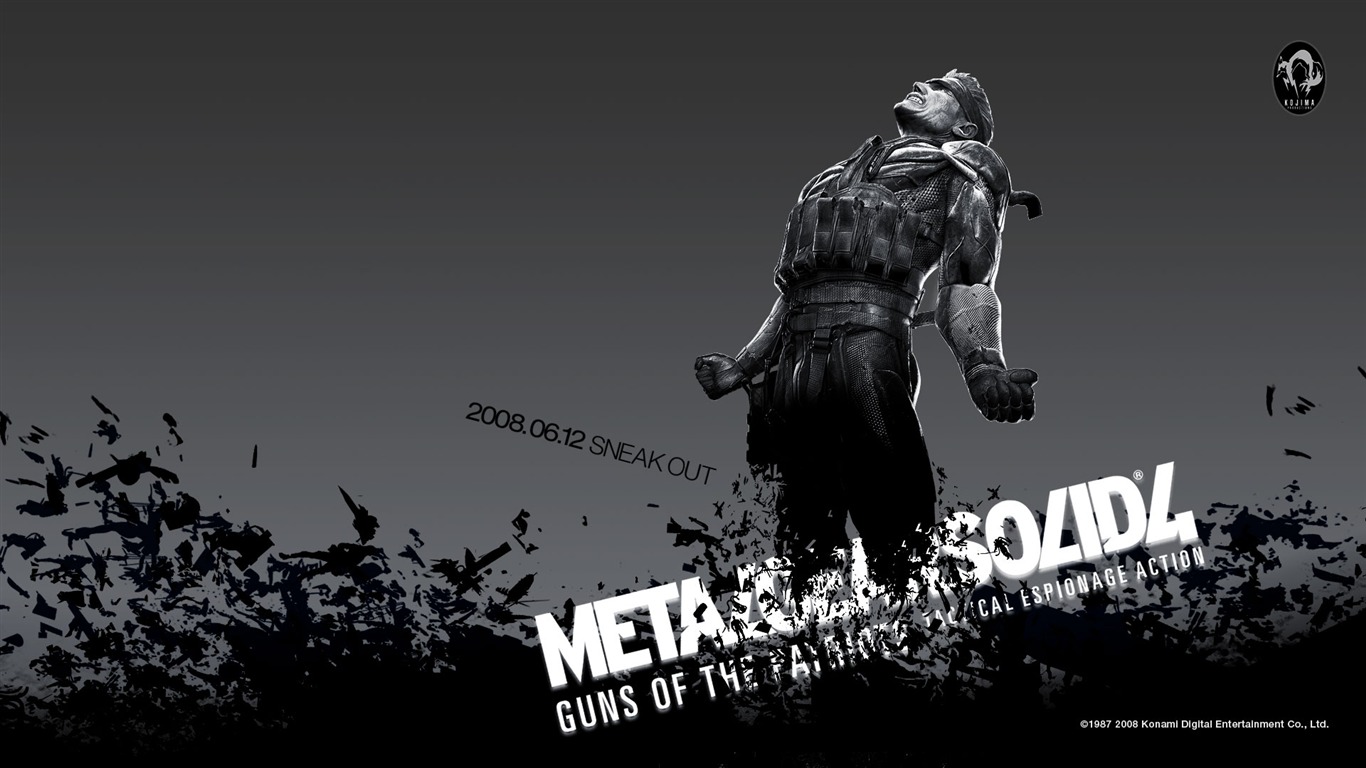 Metal Gear Solid 4: Guns of Patriots los fondos de pantalla #15 - 1366x768