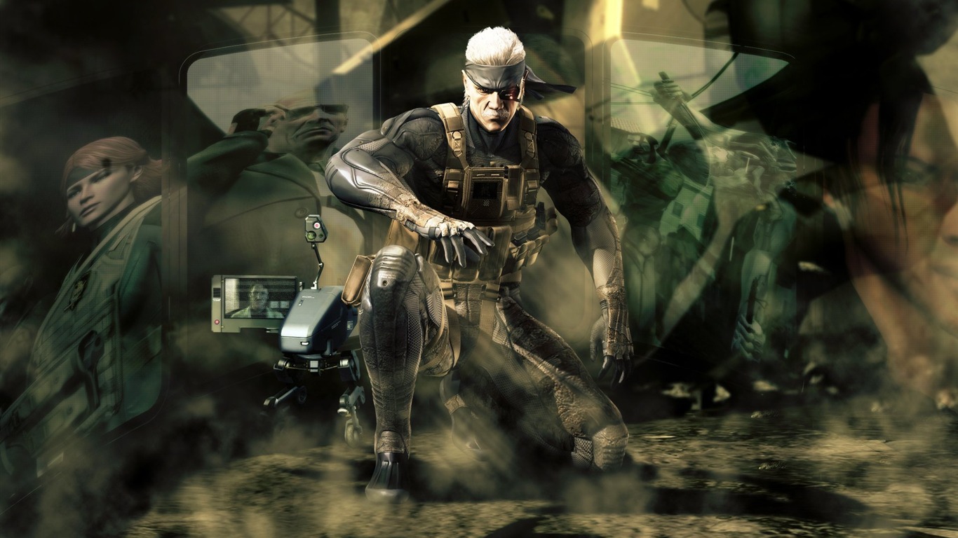 Metal Gear Solid 4: Guns of Patriots los fondos de pantalla #17 - 1366x768