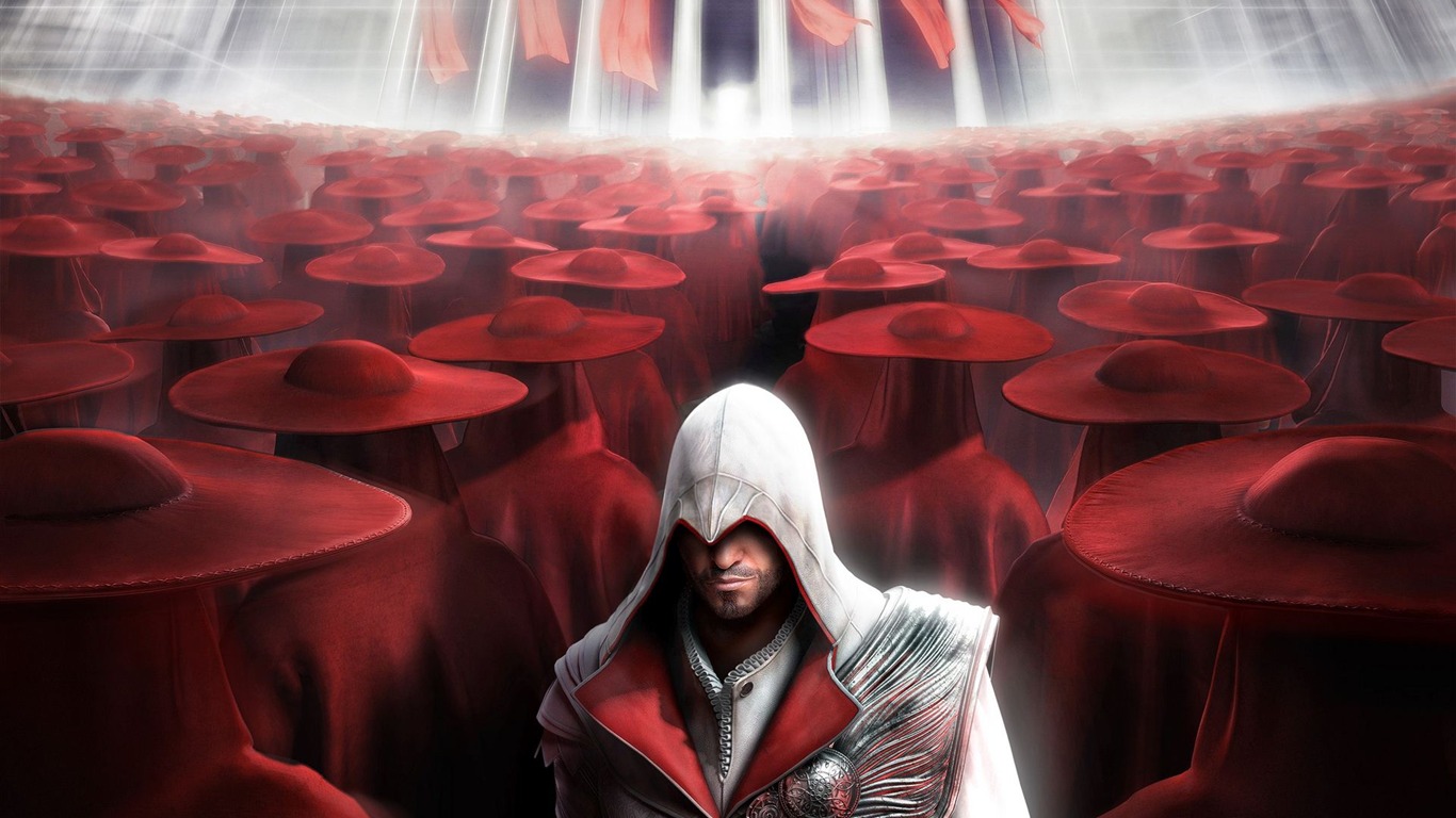 Assassin Creed: Brotherhood HD Tapety na plochu #2 - 1366x768