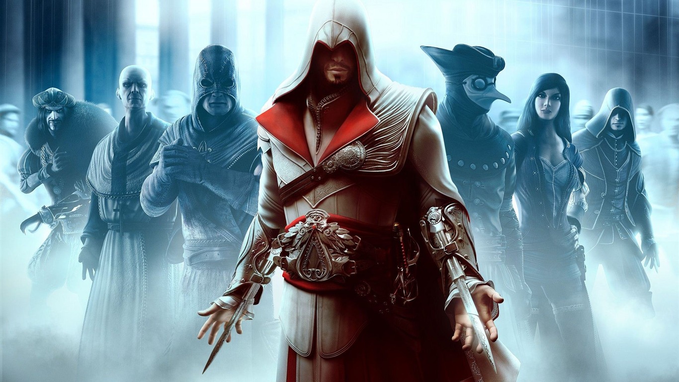 Assassin Creed: Brotherhood HD wallpapers #3 - 1366x768