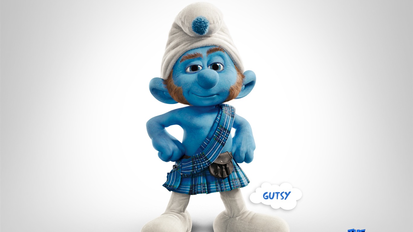 Smurfs의 배경 화면 #3 - 1366x768