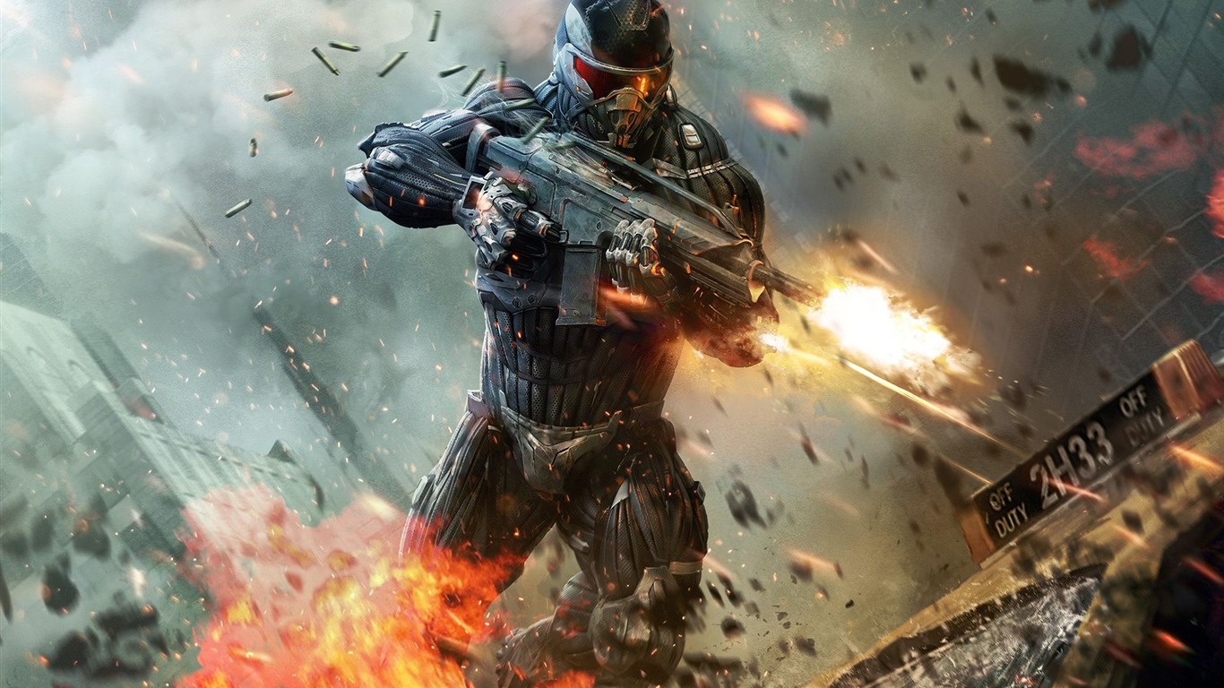 Crysis 2 HD Wallpaper (2) #1 - 1366x768