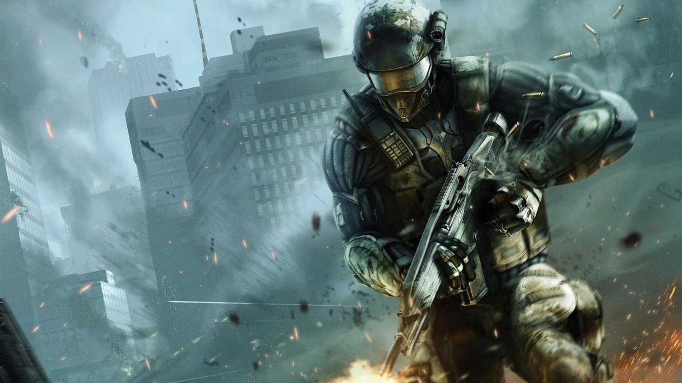 Crysis 2 HD Wallpaper (2) #8 - 1366x768