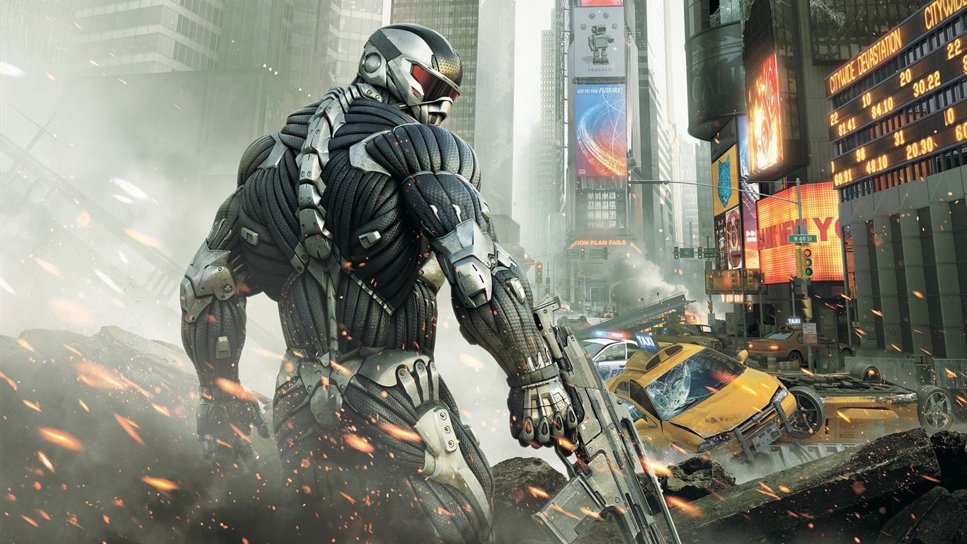 Crysis 2 HD Wallpaper (2) #9 - 1366x768