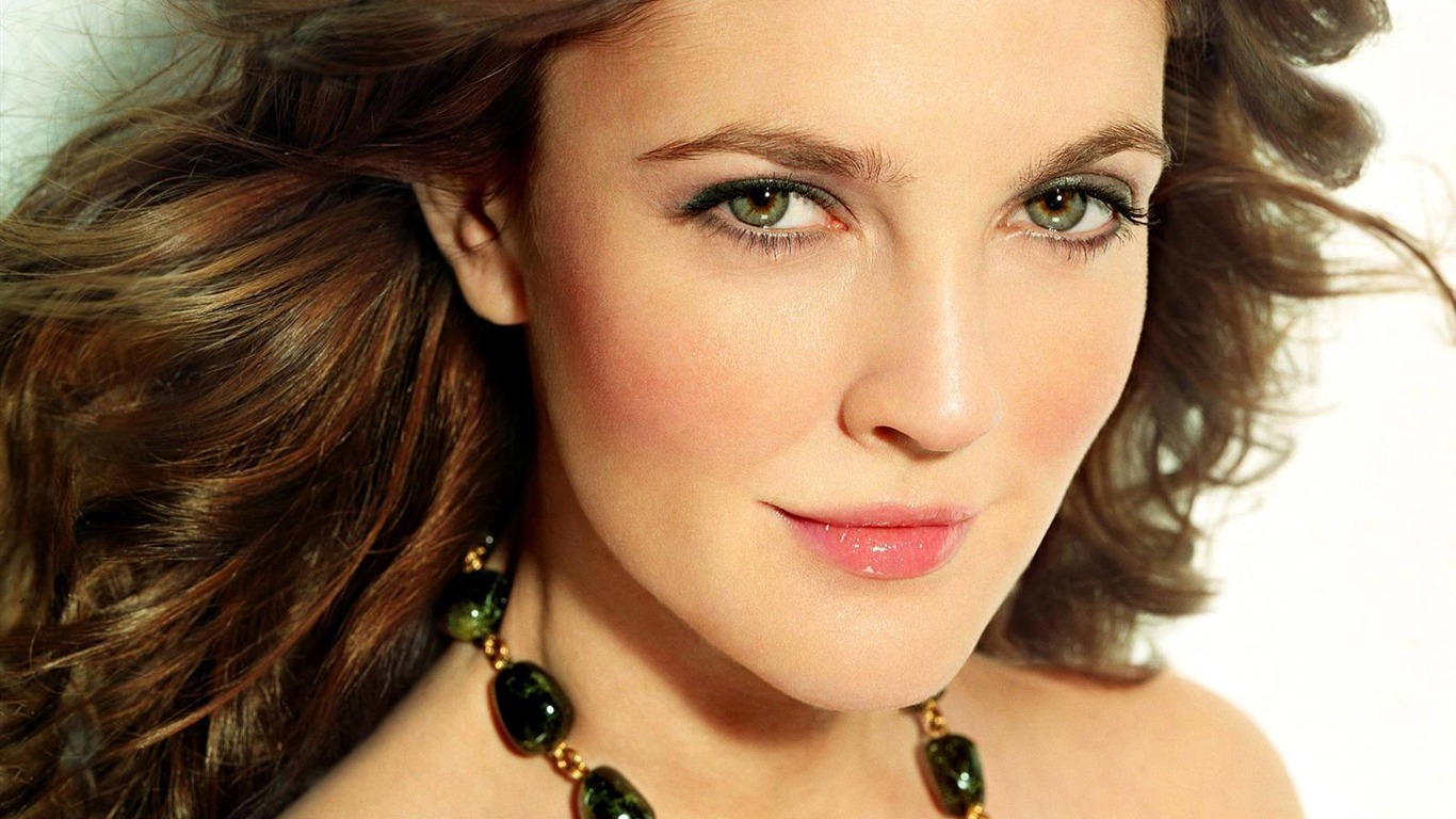 Drew Barrymore 德鲁·巴里摩尔 美女壁纸22 - 1366x768