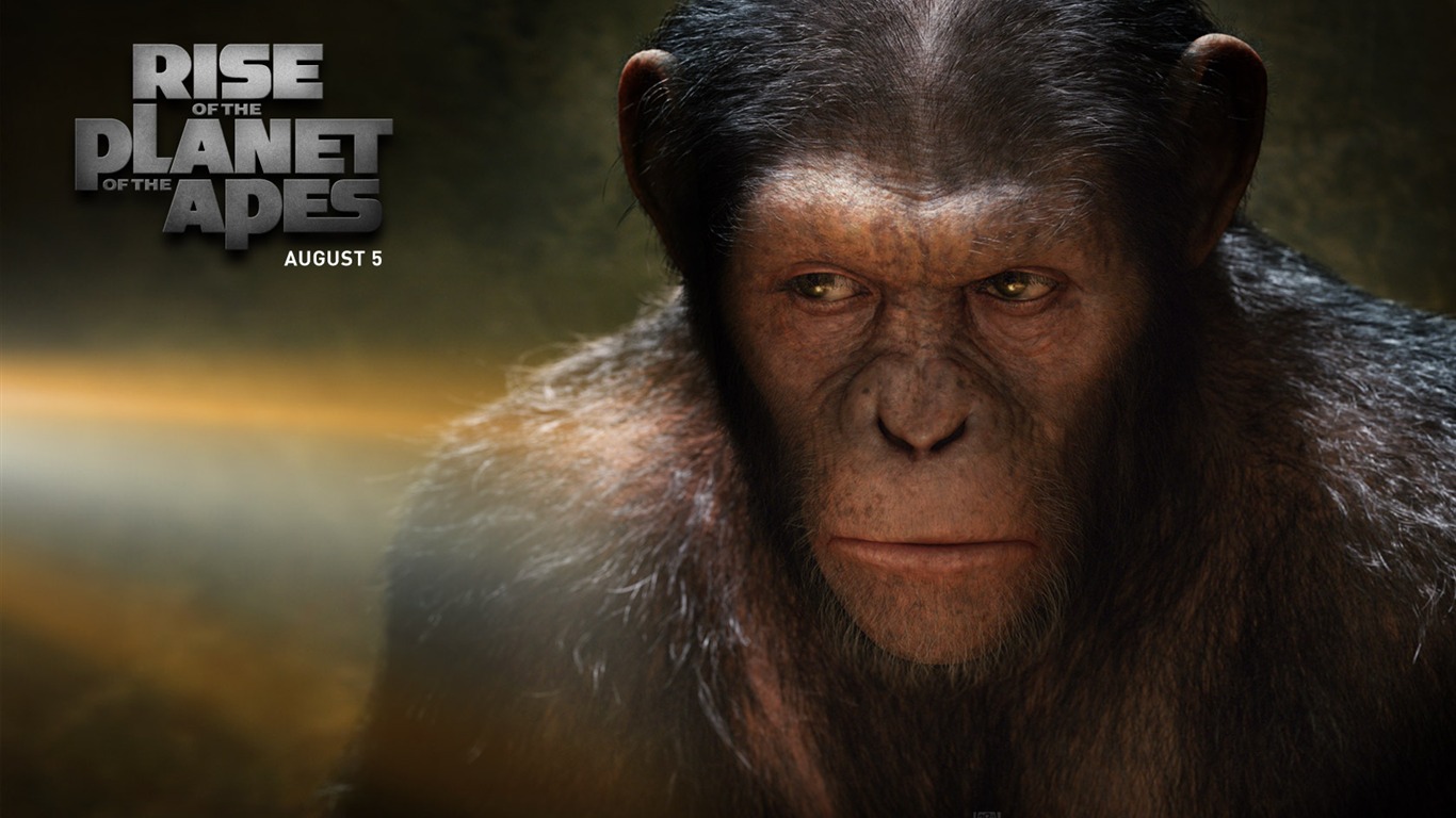 Rise of the Planet of the Apes 猿族崛起壁紙專輯 #1 - 1366x768