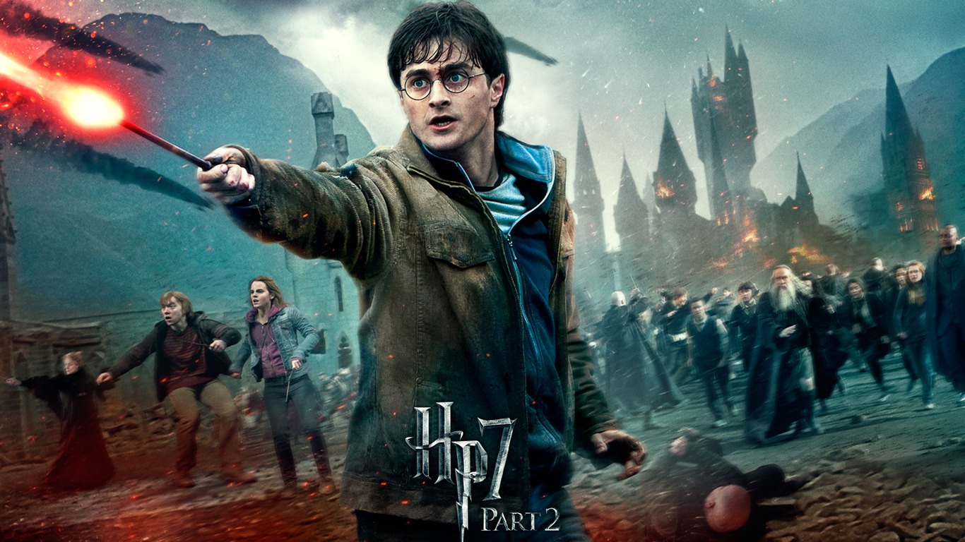 Harry Potter and the Deathly Hallows 哈利·波特与死亡圣器 高清壁纸20 - 1366x768