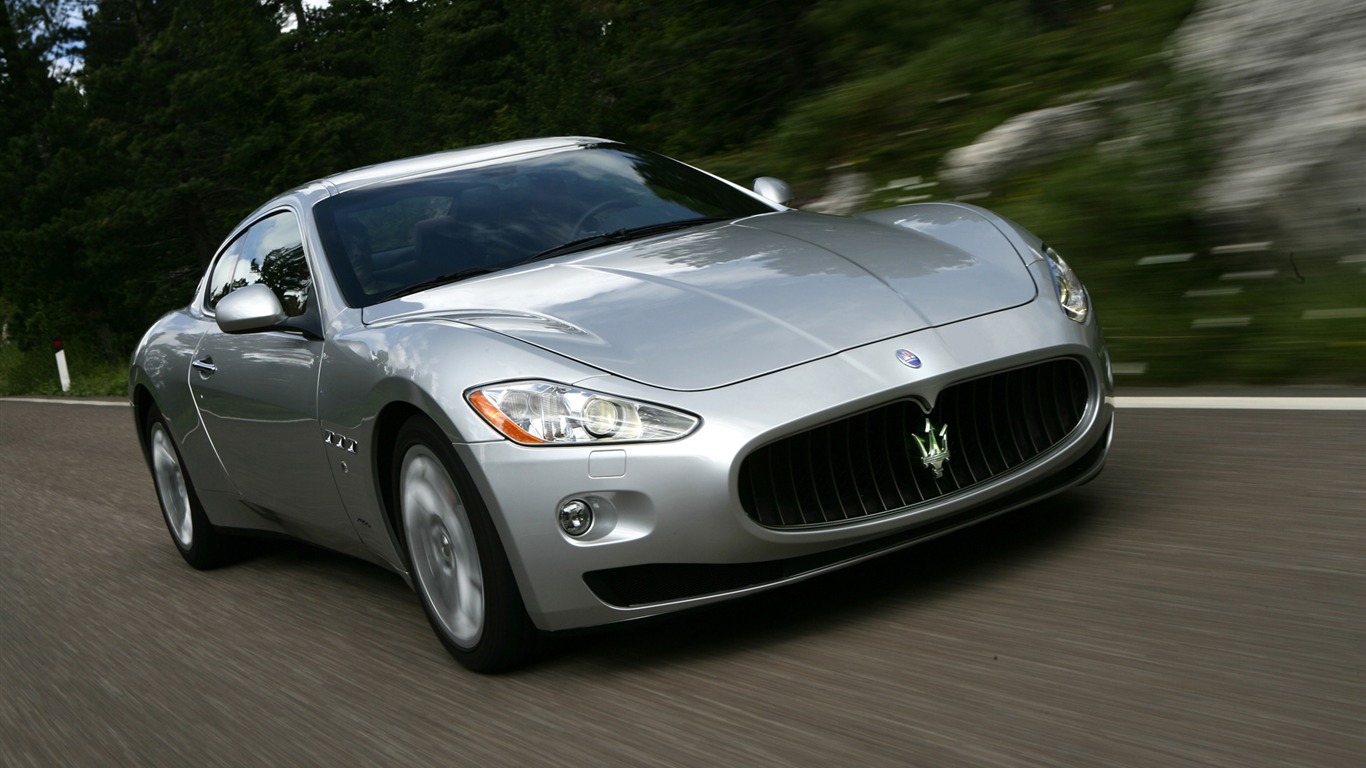 Maserati GranTurismo - 2007 HD wallpaper #4 - 1366x768