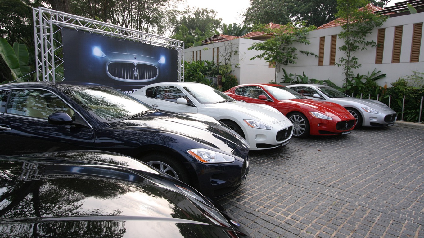 Maserati GranTurismo - 2007 HD wallpaper #36 - 1366x768