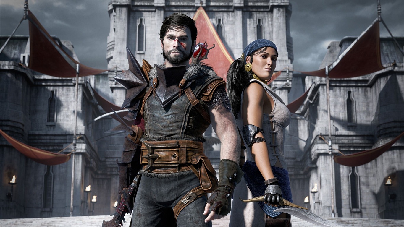 Dragon Age 2 龍騰世紀2 高清壁紙 #5 - 1366x768