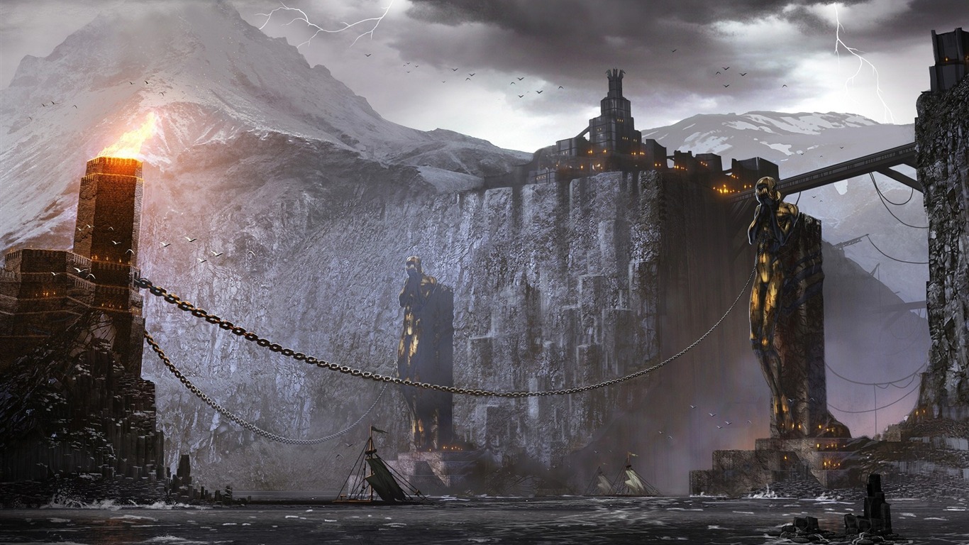 Dragon Age 2 龍騰世紀2 高清壁紙 #7 - 1366x768