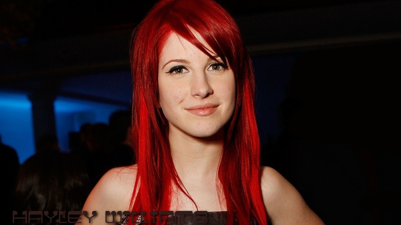 Hayley Williams 海莉·威廉姆斯 美女壁紙 #3 - 1366x768