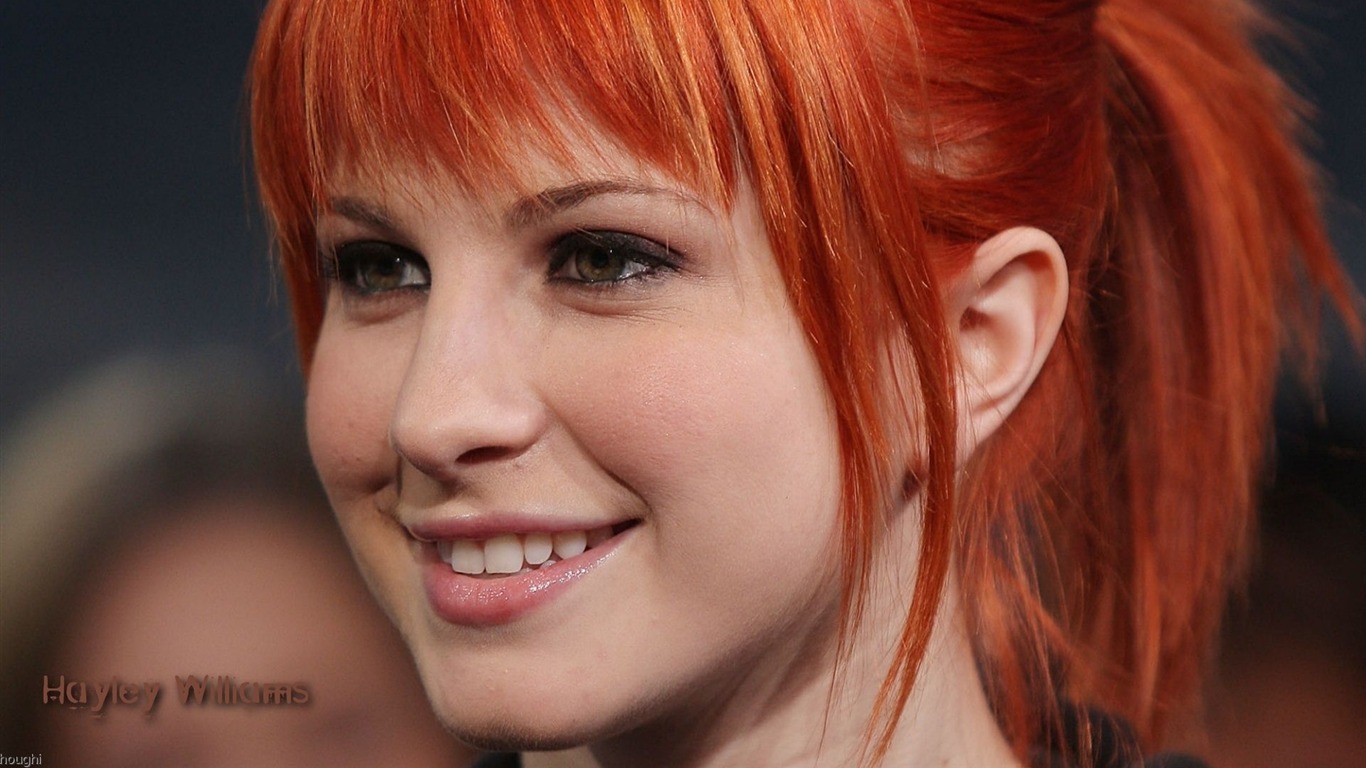 Hayley Williams krásnou tapetu #5 - 1366x768