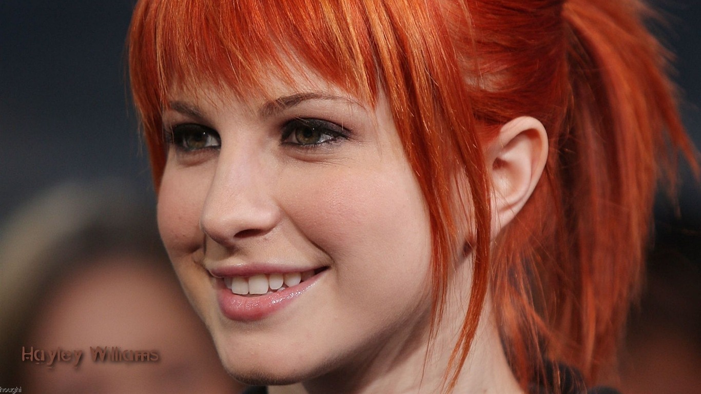 Hayley Williams 海莉·威廉姆斯 美女壁紙 #5 - 1366x768