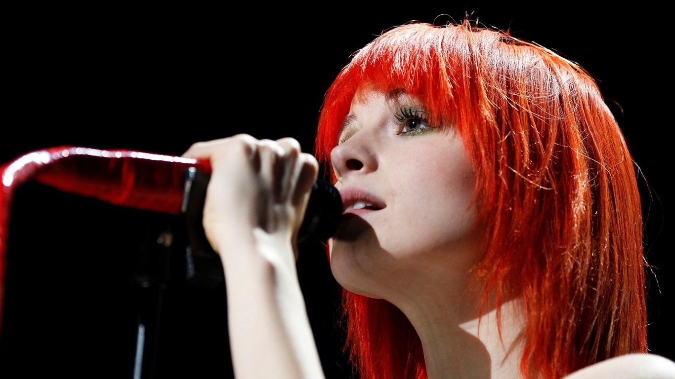 Hayley Williams krásnou tapetu #10 - 1366x768