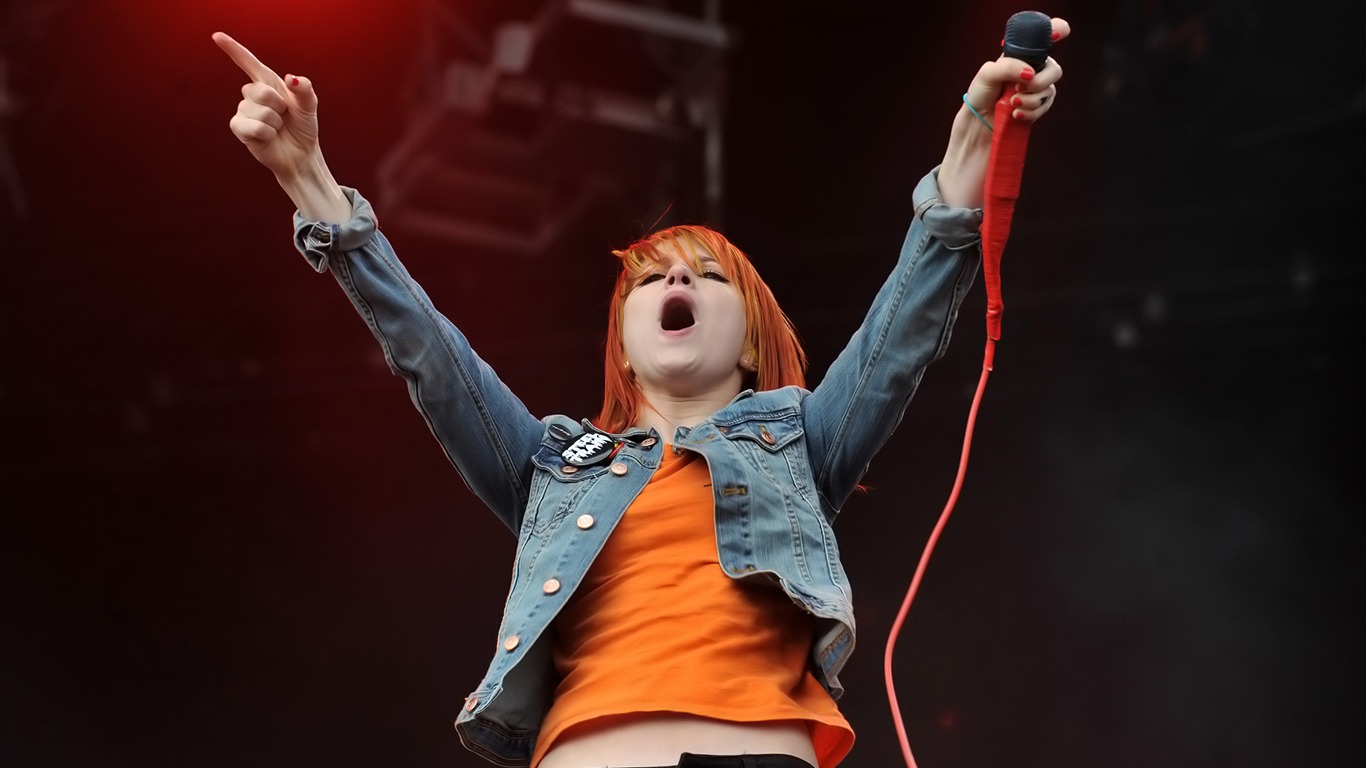 Hayley Williams magnifique fond d'écran #14 - 1366x768