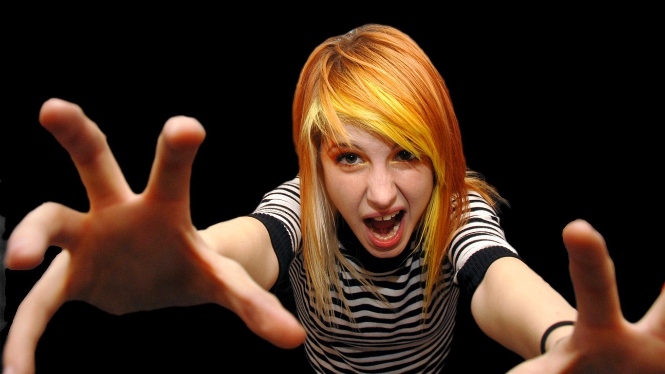 Hayley Williams magnifique fond d'écran #16 - 1366x768