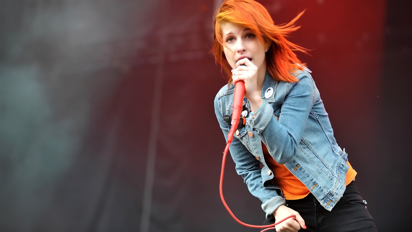 Hayley Williams 海莉·威廉姆斯 美女壁紙 #25 - 1366x768