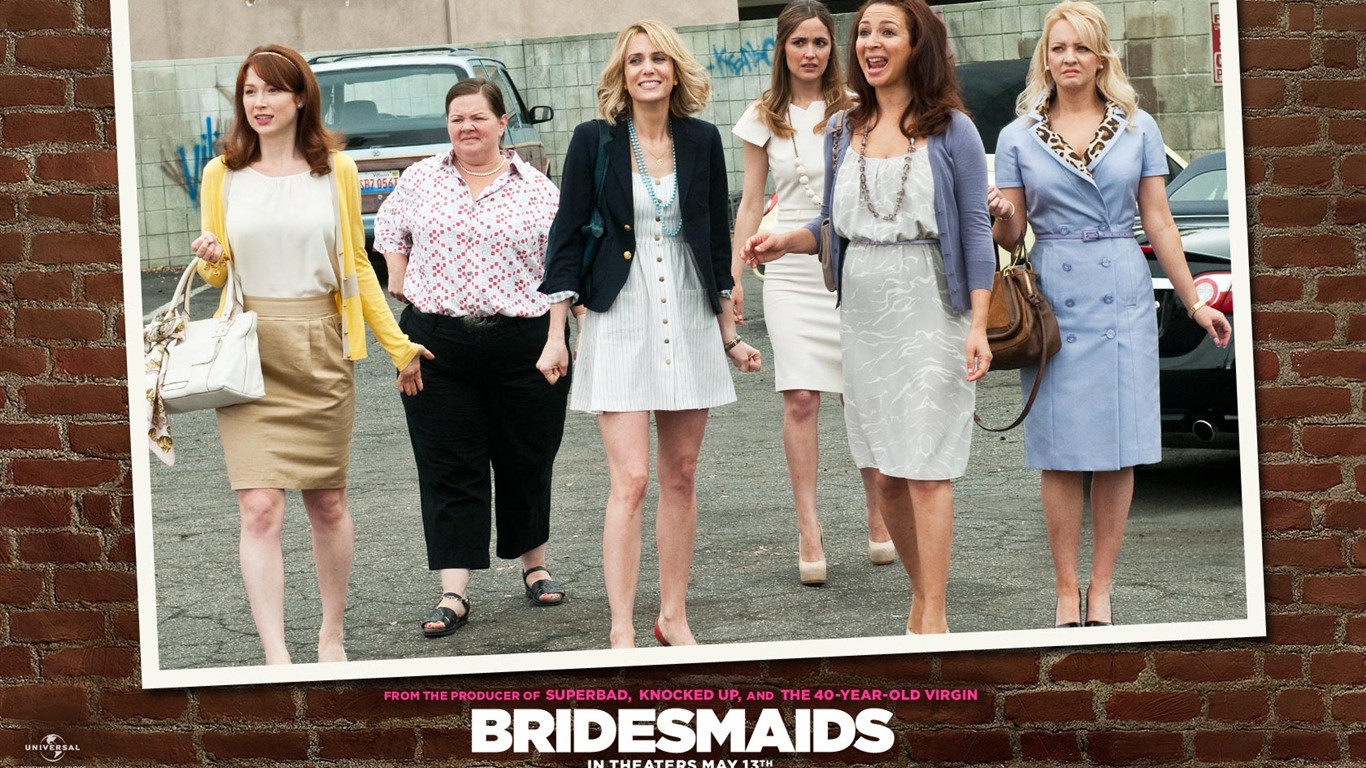 2011 Bridesmaids 伴娘 壁纸专辑1 - 1366x768