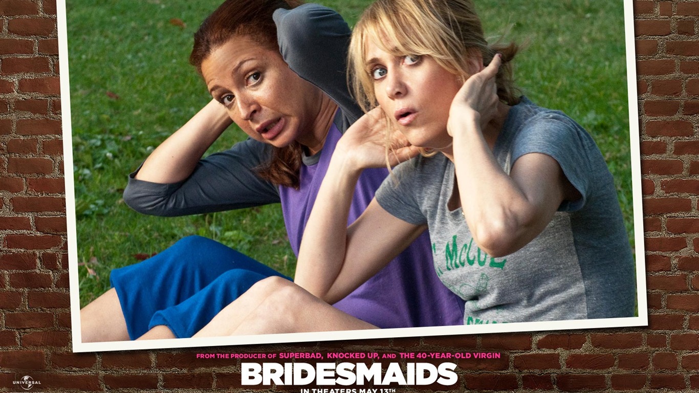 2011 Bridesmaids 伴娘 壁纸专辑11 - 1366x768