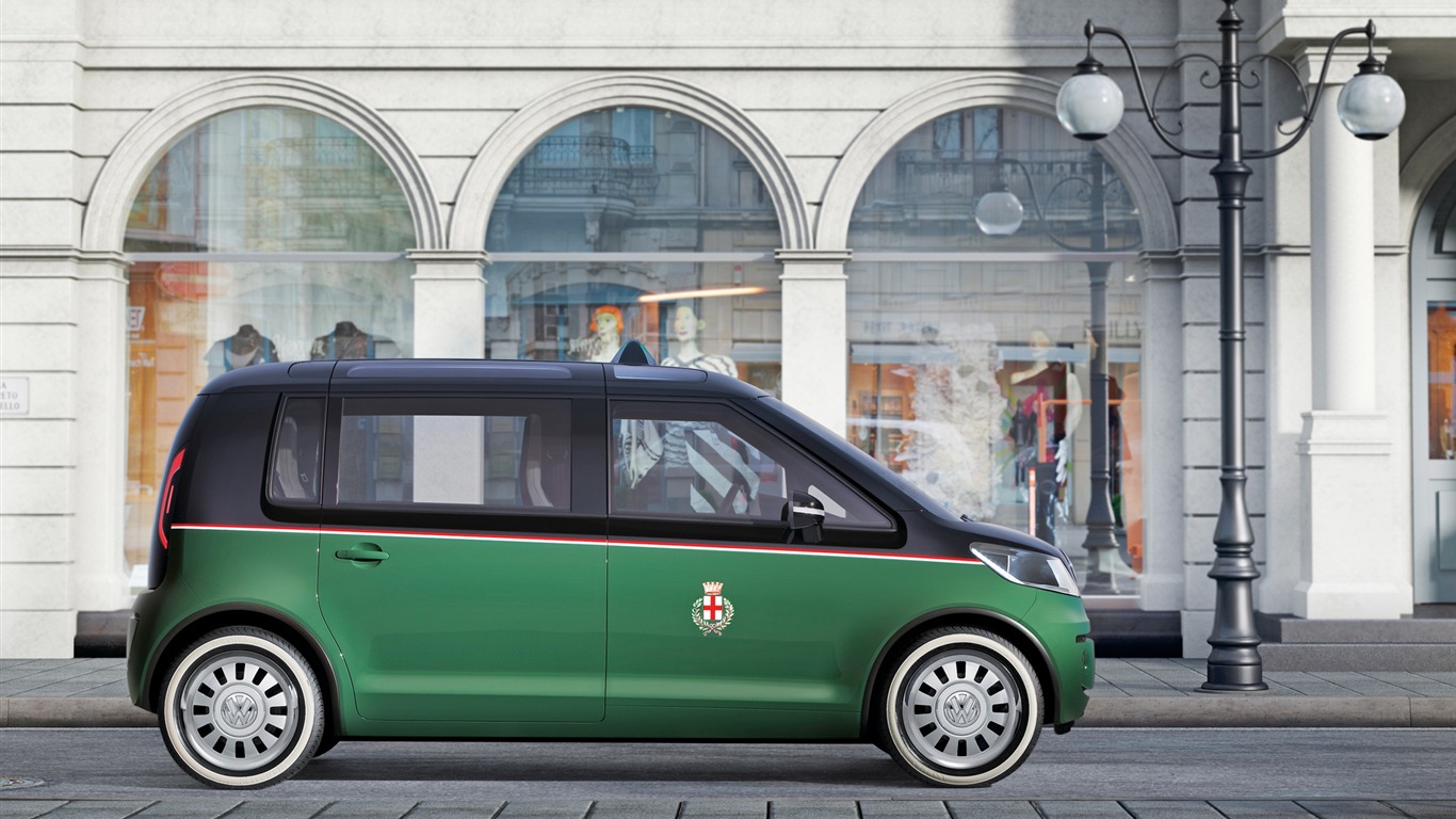 Concept Car Volkswagen Milano Taxi - 2010 fondos de pantalla HD #6 - 1366x768