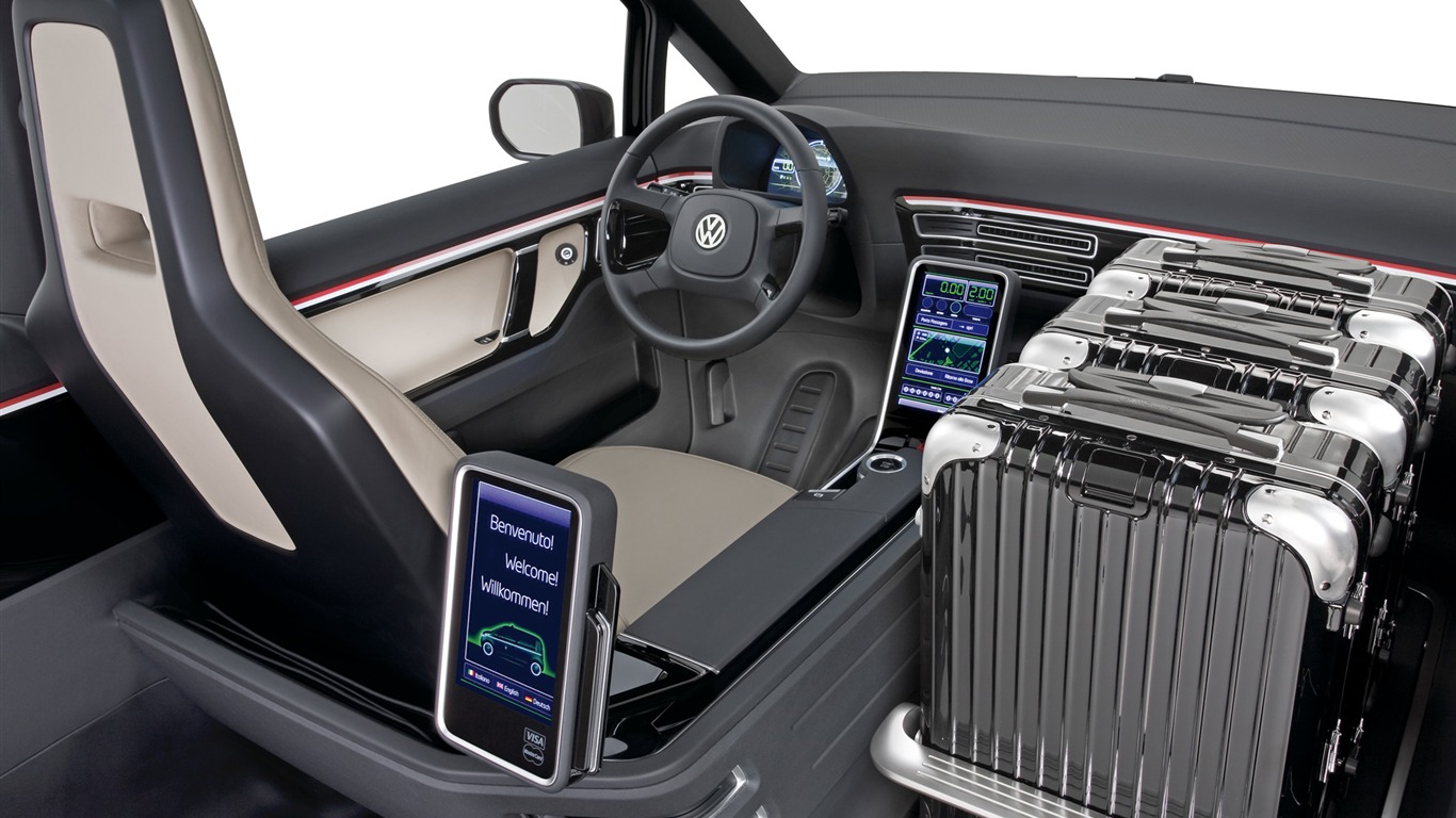 Concept Car Volkswagen Milano Taxi - 2010 大眾 #11 - 1366x768