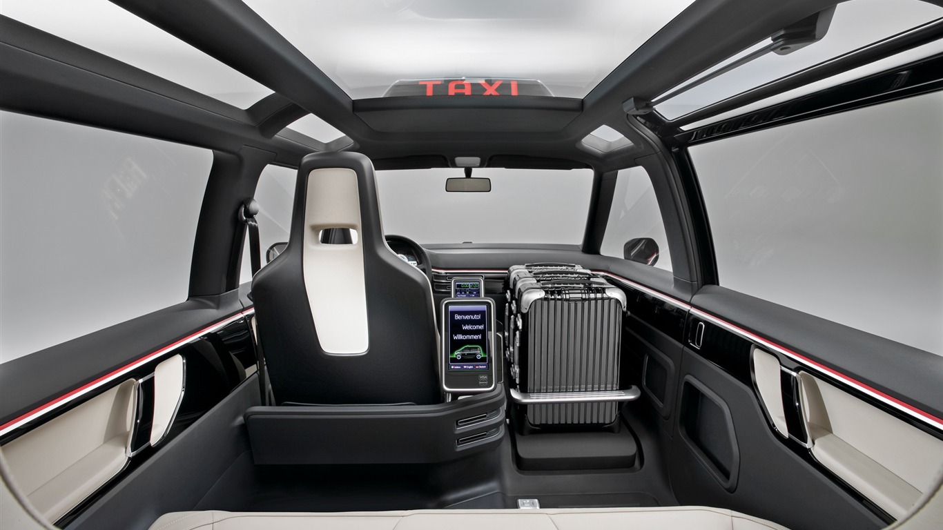 Concept Car Volkswagen Milano Taxi - 2010 大眾 #13 - 1366x768