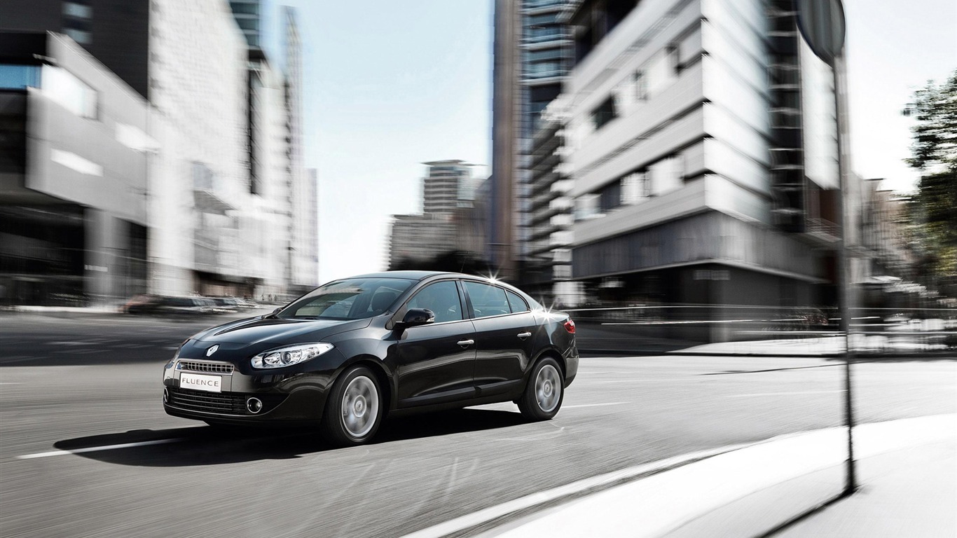 Renault Fluence - 2009 HD Tapety na plochu #2 - 1366x768