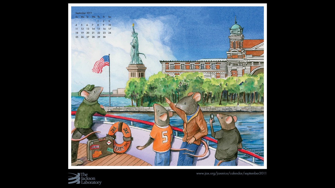 September 2011 Calendar Wallpaper (1) #8 - 1366x768