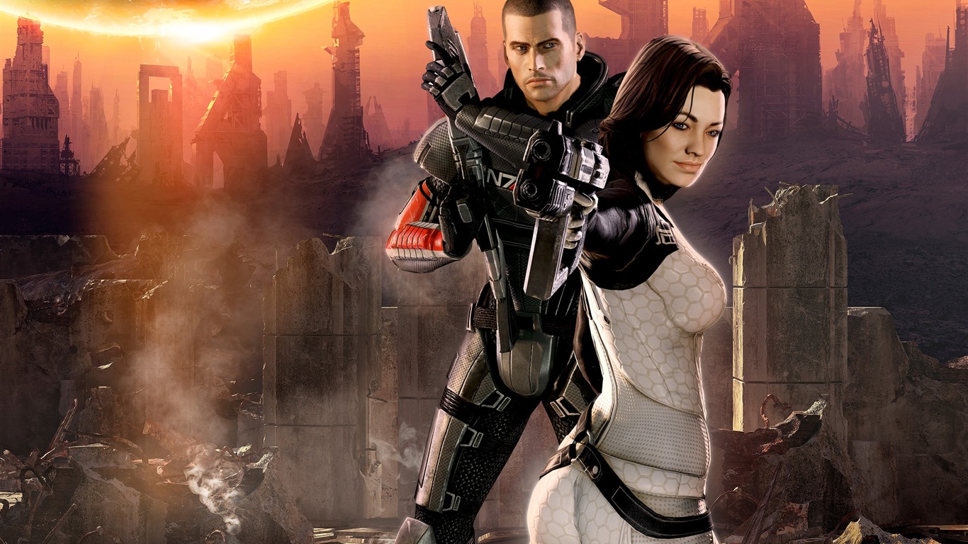 Mass Effect 2 質量效應2 高清壁紙 #16 - 1366x768