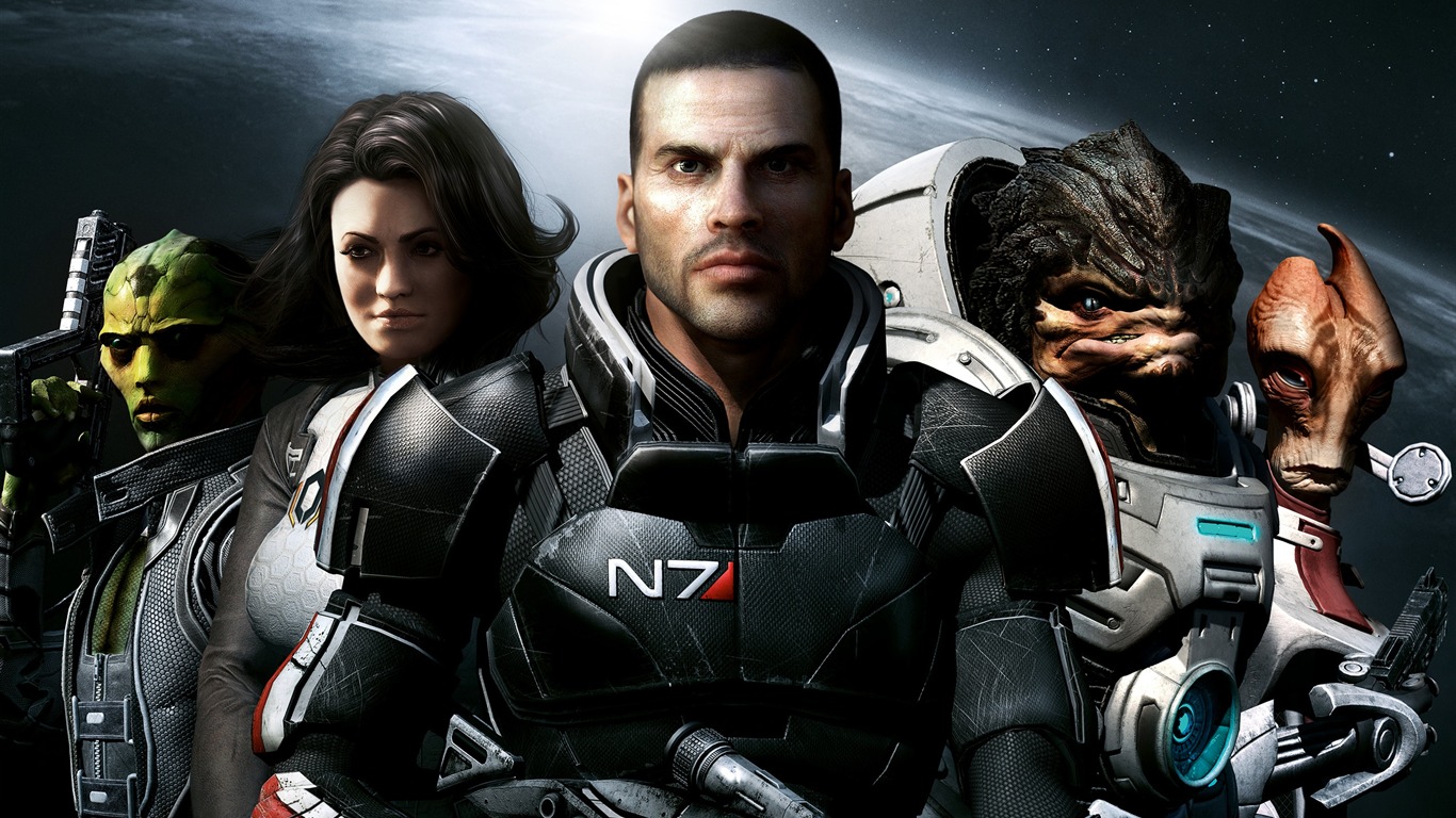 Mass Effect 2 質量效應2 高清壁紙 #17 - 1366x768